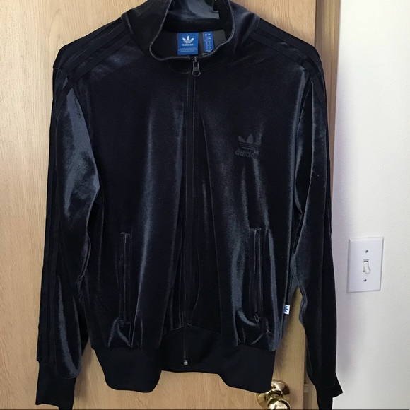 ‼️SOLD‼️adidas Originals Firebird Velvet Track Top - Picture 5 of 6
